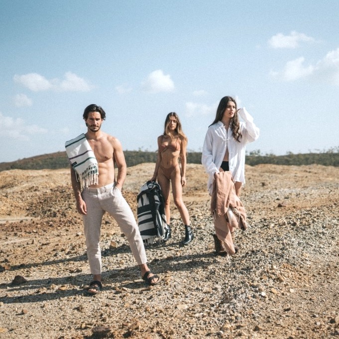 Futah foupana | Serviette de plage